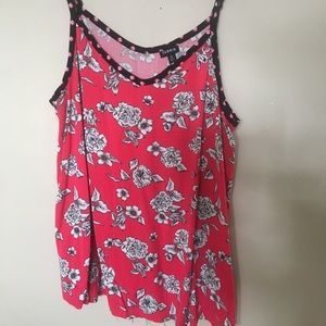Torrid Floral Tank Top